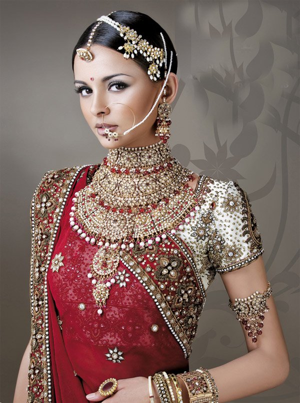 indian brides 14 Lovely & Gorgeous Beauty Of Indian Brides