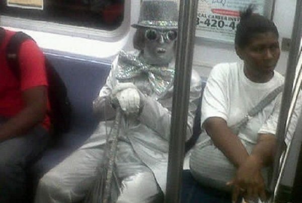 weirdest people in the subway 04 20 Weirdest People On The Subway
