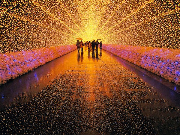 amazing winter light festival in japan 01 Unreal Light Show: Winter Light Festival in Japan