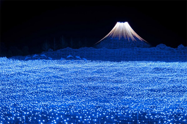 amazing winter light festival in japan 03 Unreal Light Show: Winter Light Festival in Japan