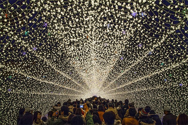 amazing winter light festival in japan 10 Unreal Light Show: Winter Light Festival in Japan