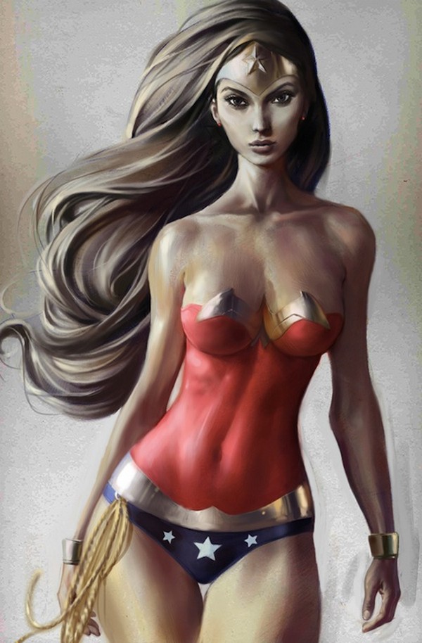 wonder woman 01 12 Stellar Examples of Wonder Woman Inspired Artwork