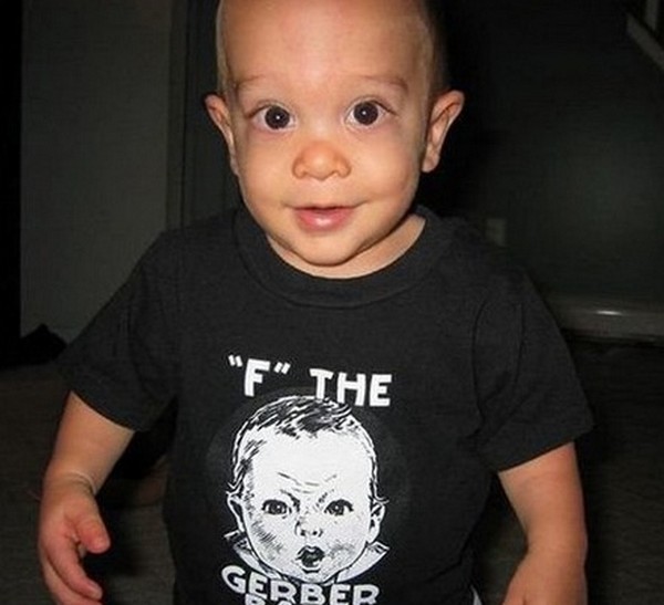 hilarious baby t shirts 10 Hilarious Baby T Shirts