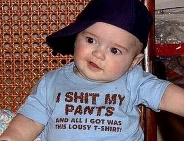 hilarious baby t shirts 17 Hilarious Baby T Shirts