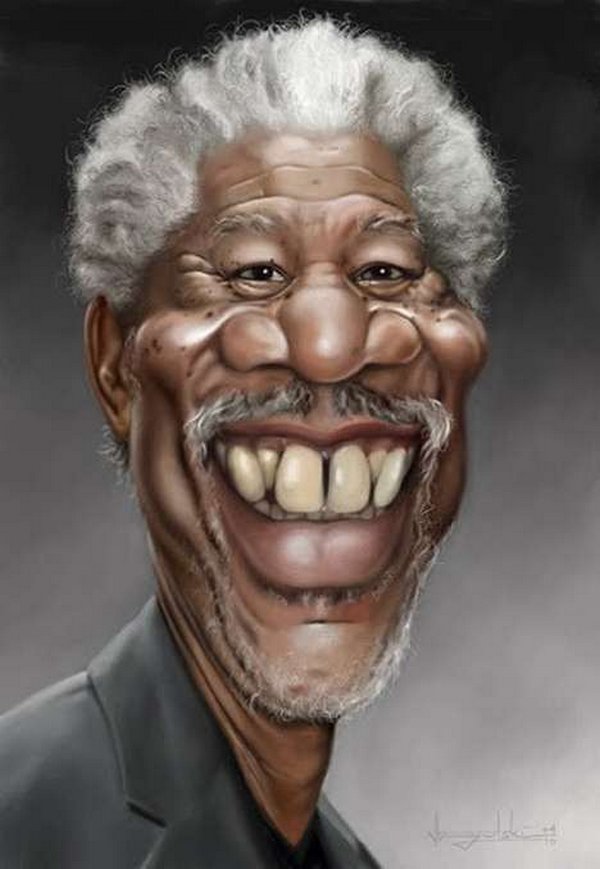 caricatures 03 Funny Caricatures of Celebrities by Patrick Strogulski