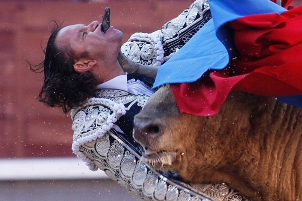 matador spain 15 Dramatic Moments When Matadors Get Gored by a Bull