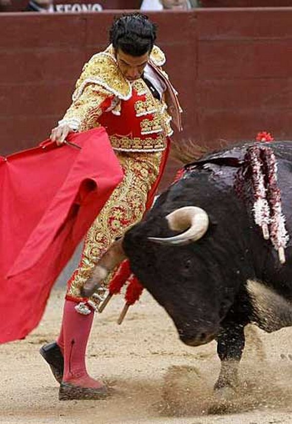 matador spain 17 Dramatic Moments When Matadors Get Gored by a Bull