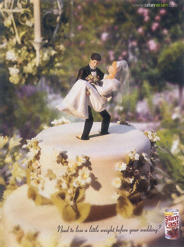 wedding cake 07 25 Funny Ways to Decorate Your Special Wedding Cake 