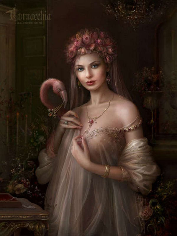 fairytale art by cornacchia 04 Grown up Fairytale Heroines by Cornacchia