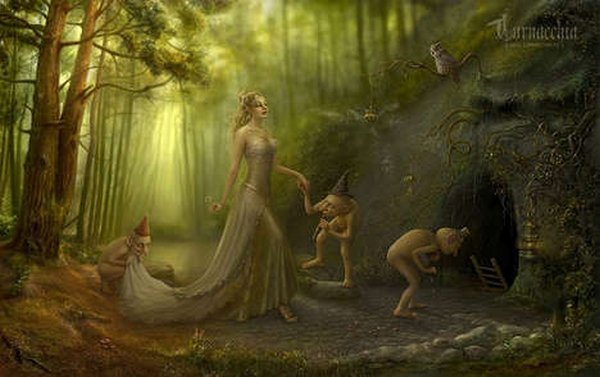 fairytale art by cornacchia 12 Grown up Fairytale Heroines by Cornacchia