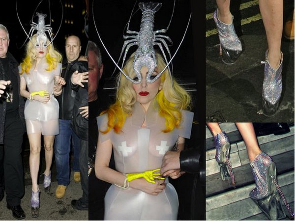lady gaga 12 Top 20 Lady Gaga Crazy Fashion Style Photos