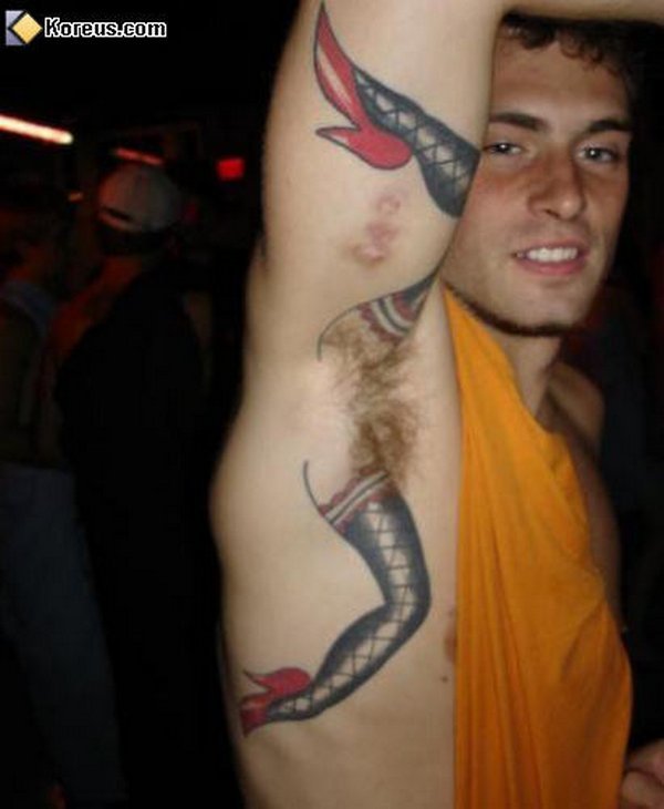 tattoos 02 Top 10 Improperly Placed Tattoos