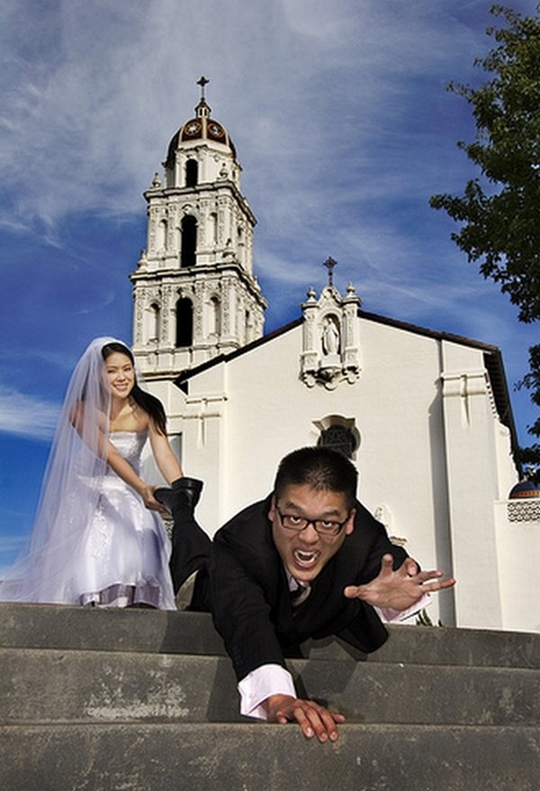 funny wedding photos 23 Are You Sure You Want To Say   YES. I Do!? 