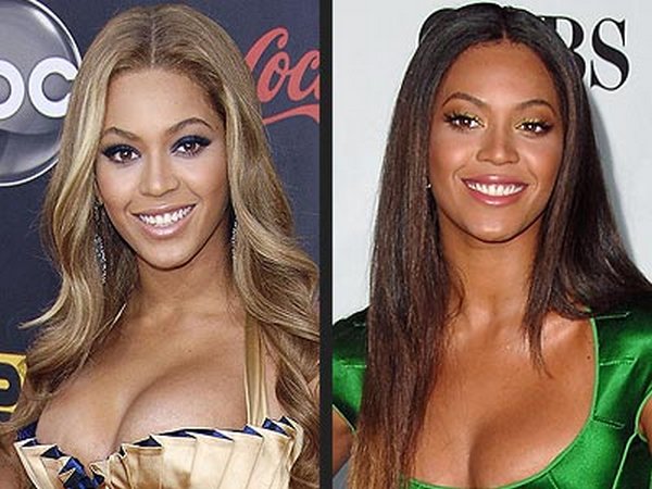 blonde vs brunette celebrities 10 Blonde vs Brunette In Celebrities World