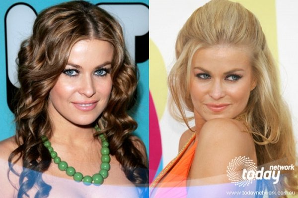 blonde vs brunette celebrities 40 Blonde vs Brunette In Celebrities World