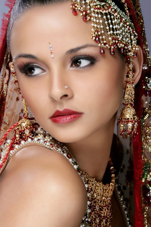 indian brides 13 Lovely & Gorgeous Beauty Of Indian Brides