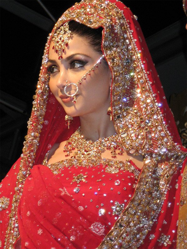 indian brides 18 Lovely & Gorgeous Beauty Of Indian Brides