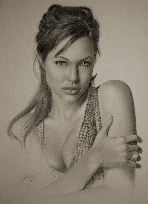 celebrities drawn in pencil 01 So Real Paintings... Are You Sure That Is Drawn In Pencil?