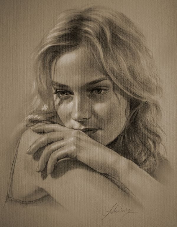 celebrities drawn in pencil 07 So Real Paintings... Are You Sure That Is Drawn In Pencil?