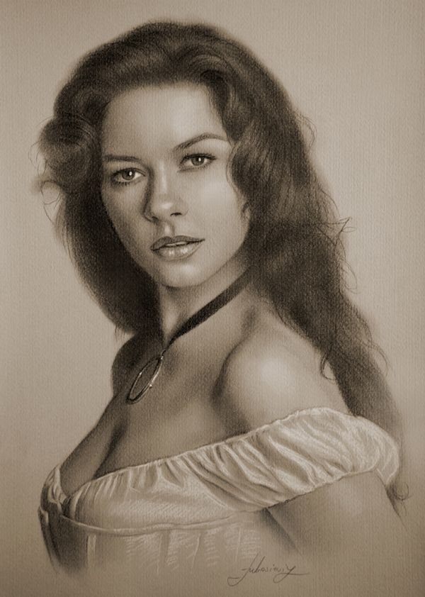 celebrities drawn in pencil 11 So Real Paintings... Are You Sure That Is Drawn In Pencil?