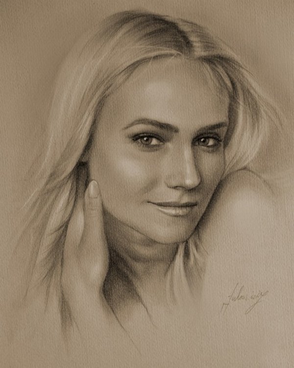 celebrities drawn in pencil 26 So Real Paintings... Are You Sure That Is Drawn In Pencil?