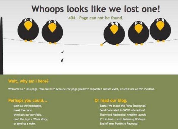 error pages 13 30 Funny 404 Error Pages