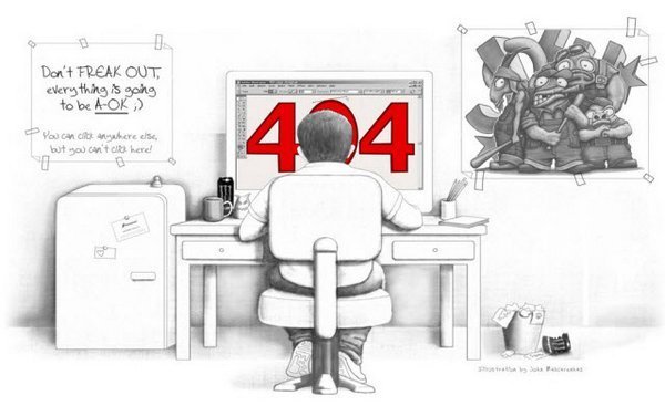 error pages 17 30 Funny 404 Error Pages