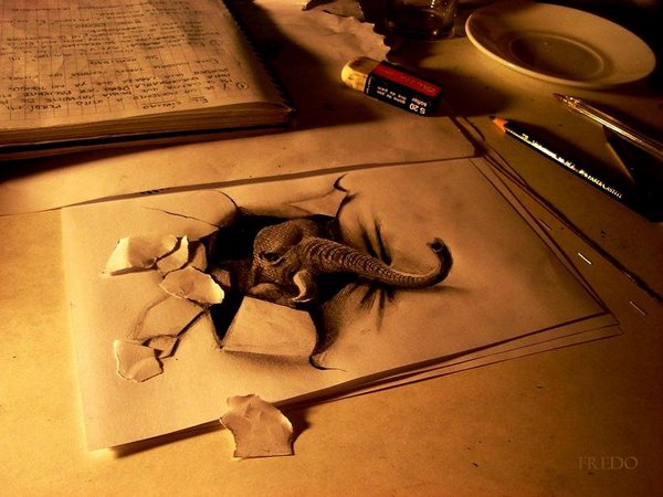 3d drawings by fredo 15 20 Unbelievable 3D Drawings By 18 Year Old Boy 