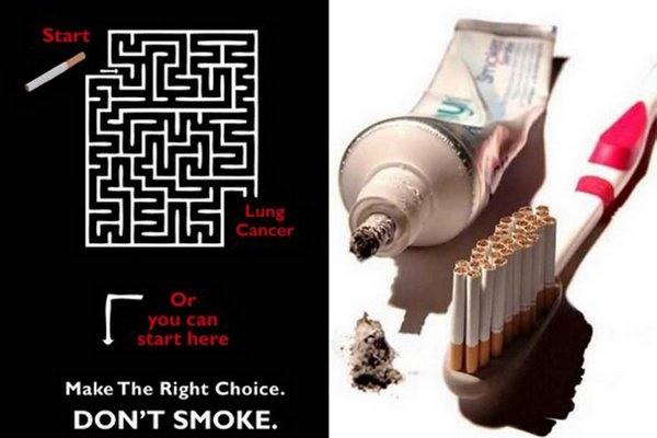 anti smoking advertisements 10 Top 40 Extra Creative Anti Smoking Advertisements. Still Smoke?!