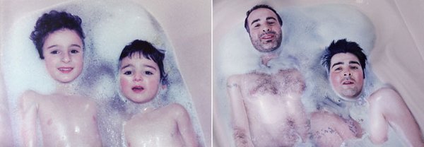 recreating photos from childhood 12 20 Very Funny Recreating Photos From Childhood