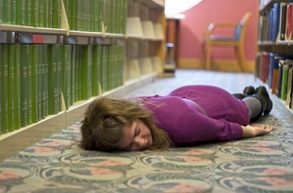 sleeping in library 01 Sleeping In The Library