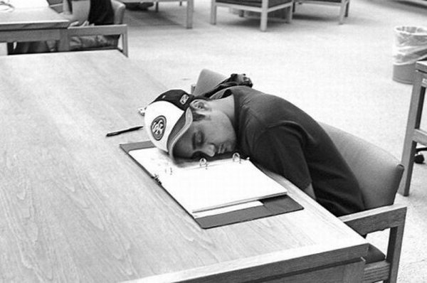 sleeping in library 06 Sleeping In The Library