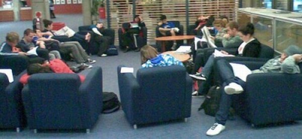 sleeping in library 16 Sleeping In The Library
