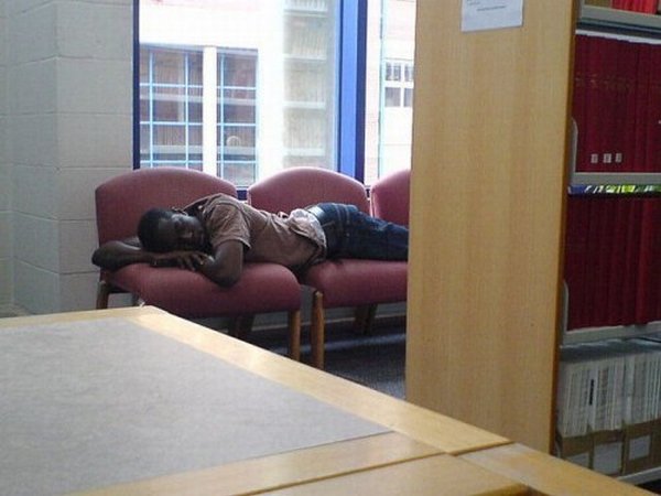 sleeping in library 23 Sleeping In The Library