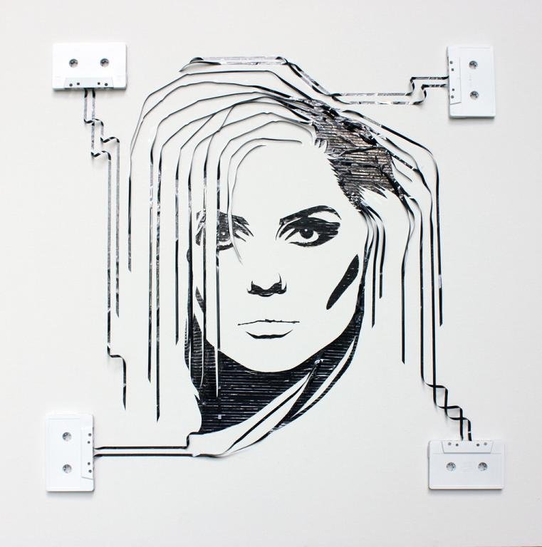 tape art by erika iris simmons 01 Unbelievable Tape Art Like Youve Never Seen Before