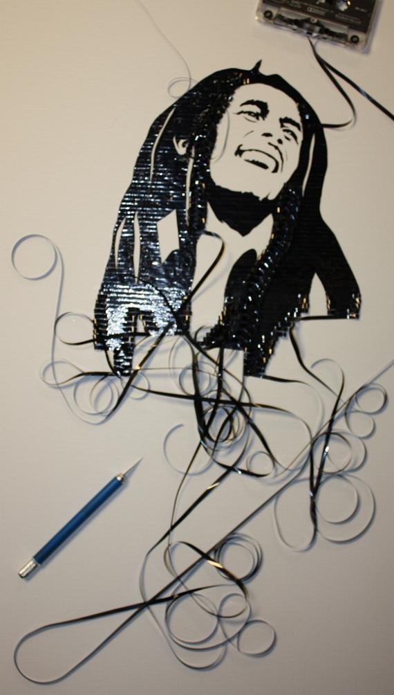 tape art by erika iris simmons 03 Unbelievable Tape Art Like Youve Never Seen Before