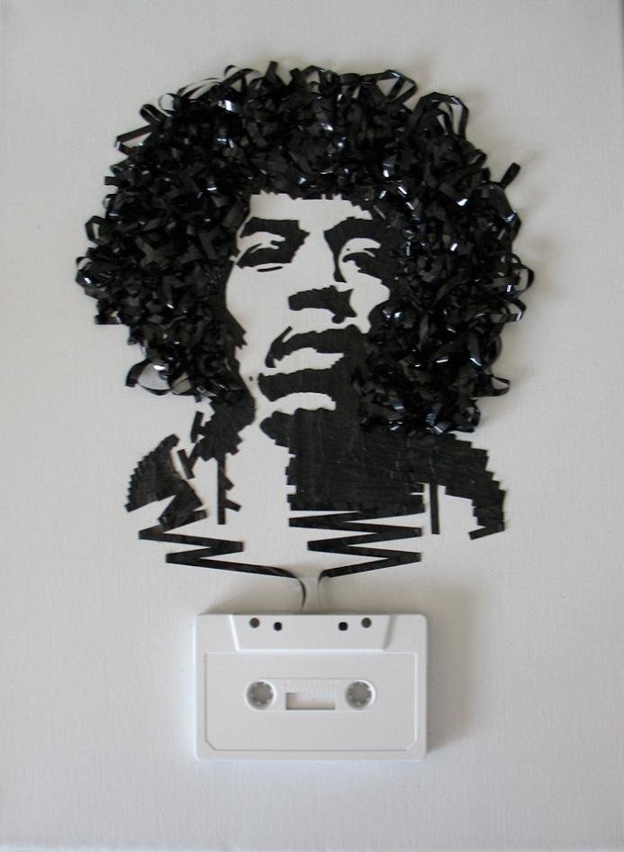 tape art by erika iris simmons 13 Unbelievable Tape Art Like Youve Never Seen Before