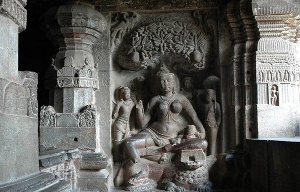 temples of india 09 Amazing Cliff Temples of India   The Ellora Caves