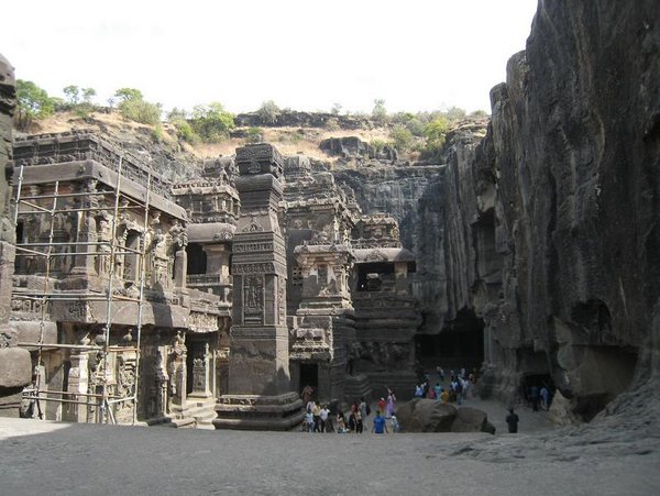temples of india 13 Amazing Cliff Temples of India   The Ellora Caves