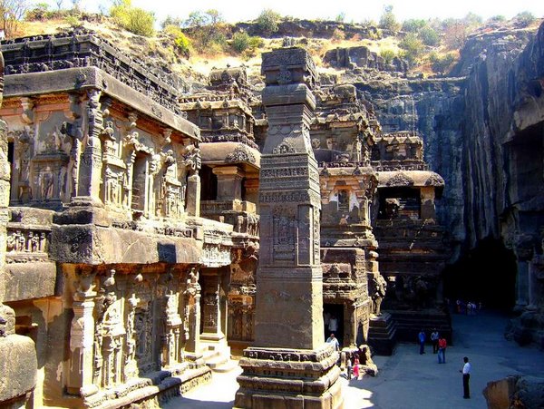temples of india 23 Amazing Cliff Temples of India   The Ellora Caves