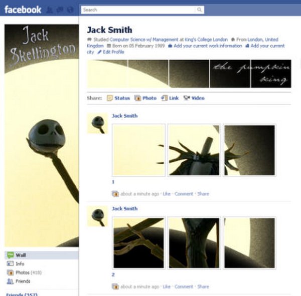 unique facebook profiles 17 20 Unique Facebook Profiles