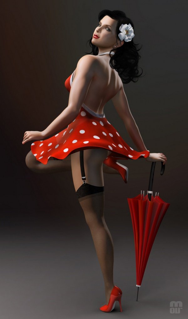 pin up girls 10 A Speck Of Spice   Irresistibly Pin Up Style 