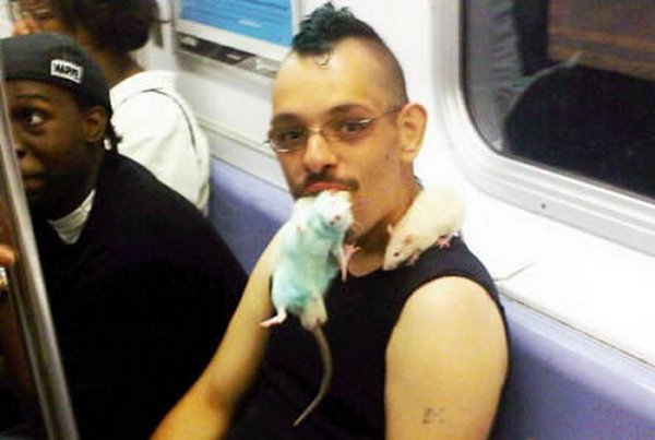 weirdest people in the subway 19 20 Weirdest People On The Subway