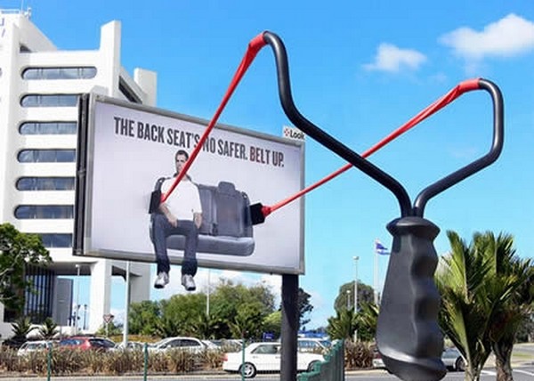 brilliantly clever billboard 02 Billboard Marketing Ideas: Top 24 Extremely Creative Billboards