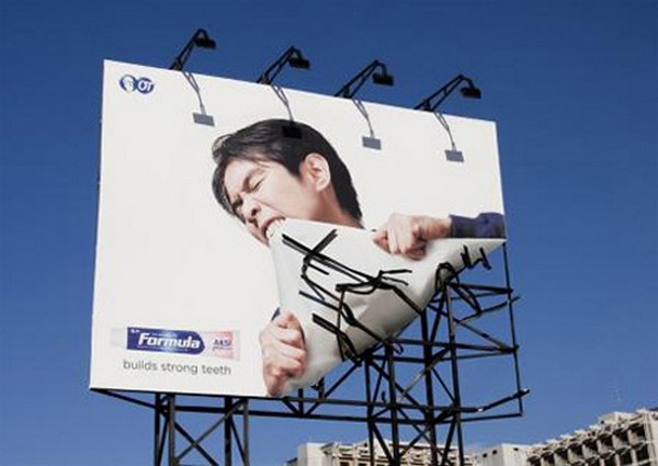 brilliantly clever billboard 12 Billboard Marketing Ideas: Top 24 Extremely Creative Billboards