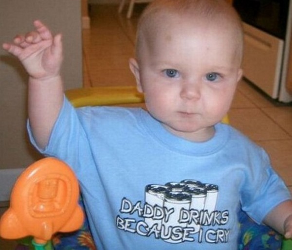 hilarious baby t shirts 13 Hilarious Baby T Shirts
