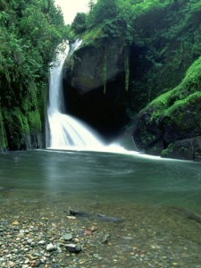 costa rica waterfall 225x300 Exotic Vacation Destinations: Costa Rica