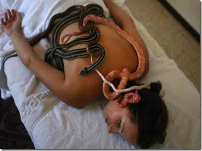 Refreshing Snake Massage In Israel
